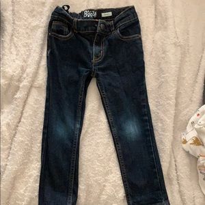 Toddler boy 4T skinny dark blue jeans